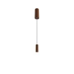 SLV 1007520 LALU®, Pendelleuchte, Led Base, Mix&Match, 150 cm, 9.5 W, 3000 K, PHASE, bronze 