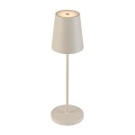 SLV 1007697 VINOLINA TWO, Tischleuchte, Akku, IP65, 2200/2700/3000 K, TOUCH, beige 