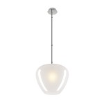 SLV 1007878 PANTILO CONVEX 40, Pendelleuchte, 150 cm, E27, max. 40 W, weiß 