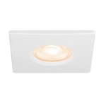 SLV 1008095 UNIVERSAL DOWNLIGHT Abdeckung, für Downlight, IP65, eckig, weiß 