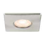 SLV 1008097 UNIVERSAL DOWNLIGHT Abdeckung, für Downlight, IP65, eckig, aluminium 