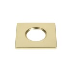 SLV 1008098 UNIVERSAL DOWNLIGHT Abdeckung, für Downlight, IP65, eckig, gold matt 