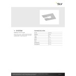 SLV 1008150 1~ SYSTEM, Abdeckung, L: 10 B: 10 cm, grau 