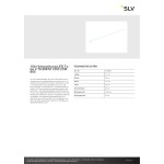 SLV 1008685 10er Verpackung LED Tube V T8 EM/M 1500 22 W 865 