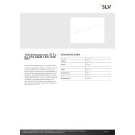 SLV 1008688 10er Verpackung LED Tube C T8 EM/M 1200 16 W 865 