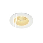 SLV 114441 PATTA-F, Einbauleuchte, LED, 3000 K, rund, weiß, 38°, inkl. Treiber 