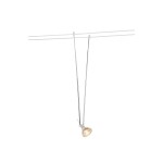 SLV 139081 TELESKOP, Seilleuchte für TENSEO Niedervolt-Seilsystem, QR-C51, weiß, B/H/T 4,5/21-52/1 cm 