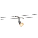 SLV 139102 SYROS, Seilleuchte für TENSEO Niedervolt-Seilsystem, QR-C51, chrom 