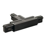 SLV 145630 EUTRAC® T-Verbinder mit Einspeisemöglichkeit, Erde innen, links, schwarz 