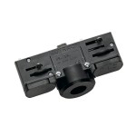 SLV 145990 PENDELLEUCHTENADAPTER, für Hochvolt-Stromschiene 3Phasen, schwarz, inkl. Montagezubehör 