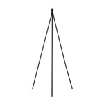 SLV 155490 FENDA, Standleuchte, A60, schwarz, ohne Schirm, max. 40 W 