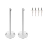 SLV 186341 UMLENKER, für TENSEO Niedervolt-Seilsystem, lang, weiß, 2 Stück 