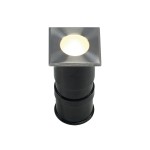 SLV 228342 POWER TRAIL-LITE®, Outdoor Bodeneinbauleuchte, LED, 3000 K, IP67, eckig, edelstahl 316 