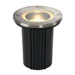 SLV 228430 DASAR® EXACT 116, Outdoor Bodeneinbauleuchte, QPAR51, IP67, rund, edelstahl 316, max. 35 W 