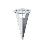 SLV 228560 ERDSPIESS, für HELIA Wege- und Standleuchte, Edelstahl, 17 cm 