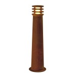 SLV 229021 RUSTY® 70, Outdoor Standleuchte, TC-DSE, IP55, rund, stahl gerostet, Ø/H 19/70 cm, max. 11 W 