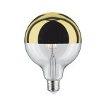 Paulmann 286.78 Modern Classic Edition Standard 230V LED Globe Kopfspiegel E27 G125 600lm 6,5W 2700K dimmbar Kopfspiegel Gold 