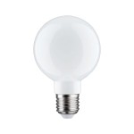 Paulmann 287.01 Filament 230V LED Globe G80 E27 806lm 7,5W 2700K dimmbar Opal 