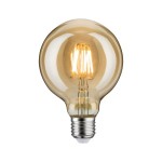 Paulmann 287.16 Vintage Edition Standard 230V LED Globe G95 E27 680lm 6,5W 2500K Gold 