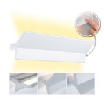 Paulmann 795.10 LED Wandleuchte 3-Step-Dim Stine 2700K 1400lm / 410lm 230V 13 / 4W dimmbar Weiß matt 
