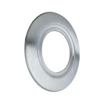 Paulmann 937.42 LED Wandeinbauleuchte Abdeckung Abdeckung rund 86mm Edelstahl 
