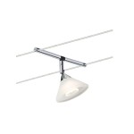 Paulmann 941.38 Seilsystem Colmar Einzelspot GU4 max. 10W dimmbar 12V Chrom#Satin 