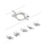Paulmann 944.22 CorDuo LED Seilsystem MacLED Basisset 5x250lm 5x4,5W 3000K 230/12V Weiß#Chrom 