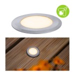 Paulmann 947.26 LED Bodeneinbauleuchte Goldlicht insektenfreundlich IP65 rund 50mm 2200K 2,2W 60lm 230V Alu Kunststoff#Metall 
