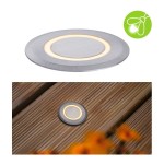 Paulmann 947.27 LED Bodeneinbauleuchte Goldlicht insektenfreundlich IP67 rund 50mm 2200K 2,2W 15lm 230V Alu Kunststoff#Metall 