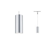 Paulmann 951.77 URail LED Pendel Barrel 370lm 6W 2700K 230V Chrom matt#Alu eloxiert 