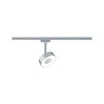 Paulmann 952.71 URail LED Schienenspot Circle Einzelspot 222lm 5,3W 2700K 230V Chrom matt 