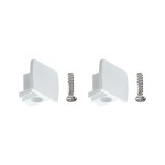 Paulmann 954.97 URail Verbinder 2er-Pack Endkappe 2er Pack 13x21mm Weiß 