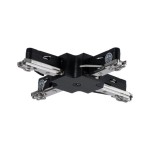 Paulmann 969.08 URail Verbinder X-Stück 104x104mm max. 1000W Schwarz matt 