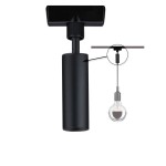 Paulmann 969.14 URail Pendeladapter Universal max. 50W 230V Schwarz matt 