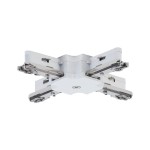 Paulmann 976.87 URail Verbinder X-Stück 104x104mm max. 1000W Weiß 