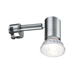 Paulmann 999.05 Galeria Spiegelleuchte Simplo GU10 2700K 345lm 230V 5,3W Eisen gebürstet 
