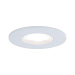 Paulmann 999.36 LED Einbauleuchte Calla starr IP65 rund 85mm 5W 400lm 230V 4000K Weiß matt 