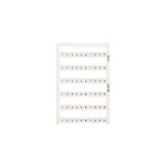 Wago 248-502 Mini-WSB-Beschriftungskarte als Karte bedruckt weiß 5 Stück 