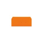 Wago 281-329 Abschluss- und Zwischenplatte 2,5mm dick orange 