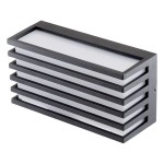 EVN LED-Wandanbauleuchte 3000K IP54 anthrazit 