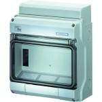 Hensel KV PC 9109 KV 90-Automatengehäuse Polycarbonat 9 Teilungseinheiten (9x18 mm), IP 65 