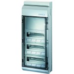 Hensel KV 9440 KV 90-Automatengehäuse 36 Teilungseinh. 3reih. + 1 Tragschiene 