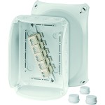 Hensel DK 1610 G Kabelabzweigkasten 2,5-10 qmm 3phasig, 16 qmm 1phasig, 5pol. Klemme 