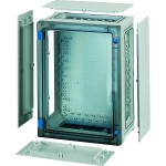 Hensel FP 0211 ENYSTAR-Leergehäuse, Einbaumaße 216x306x136mm, transparenter Tür 