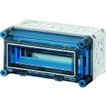 Hensel Mi 1111 Mi-Automatengehäuse, 12 Teilungseinheiten, mit 1 Klappdeckel 