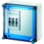 Hensel Mi 6226 Mi-NH-Sicherungslasttrennschaltergehäuse , 1x3xNH00,a. Sammels., 250A, 5polig 