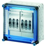 Hensel Mi 6266 Mi-NH-Sicherungslasttrennschaltergehäuse , 2x3xNH00,a. Sammels., 400A, 5polig 
