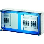 Hensel Mi 6436 Mi-NH-Sicherungslasttrennschaltergehäuse 3x3x NH00, a. Sammelschine, 250A,5p. 