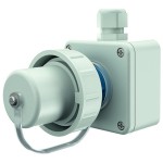 Mennekes 10864 Geräte-Stecker Schuko 16A 2p+E 230V IP68 BL 