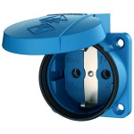 Mennekes 11311 Anbaudose Schuko 16A 2p+E 230V IP54 BL 
